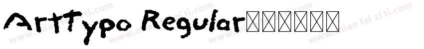 ArtTypo Regular字体转换